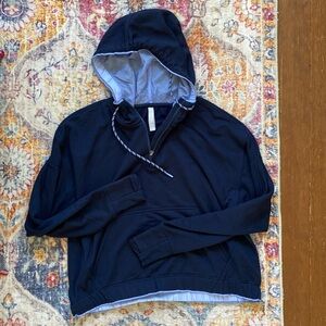 Athleta sweatshirt hoodie. Navy.